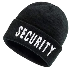 Security Beanie, Black, OS
