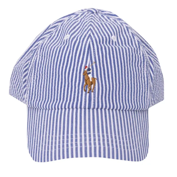 Seersucker Ball Cap