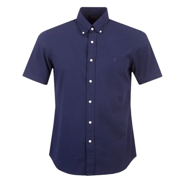 Seersucker Short Sleeve Shirt