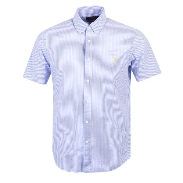 Seersucker Short Sleeve Shirt