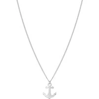 Semper Con Me Engravable Anchor Necklace