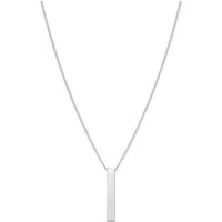 Semper Con Me Engravable Bar Necklace