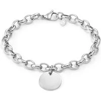 Semper Con Me Engravable Circle Bracelet