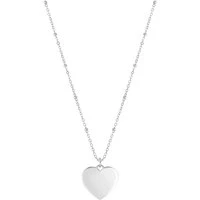 Semper Con Me Engravable Heart Necklace