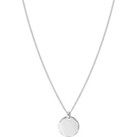 Semper Con Me Engravable Octagon Necklace