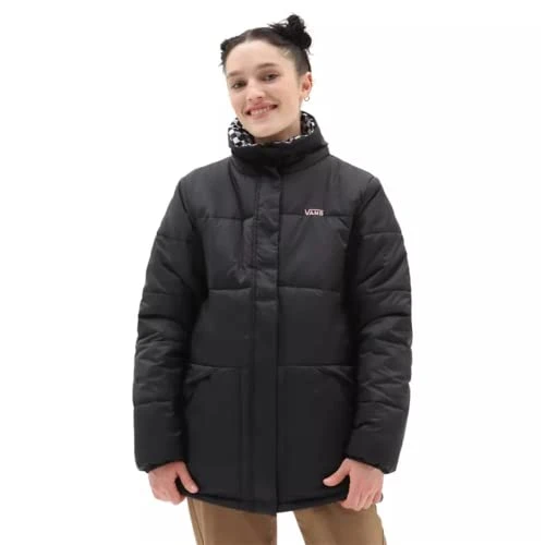 Send It Reversible Quilted Jacket - Synthetic, Black, S