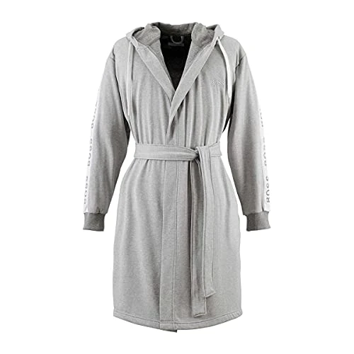 Sense Cotton Bathrobe - Polyester Grey S 375 G/m², grey