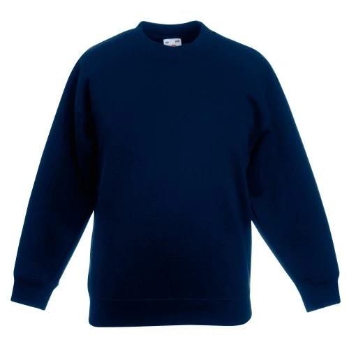 - Set-in Sleeve Sweatshirt - Boy (Pack of 2) (7-8 Years) (Dark Blue), dark blue