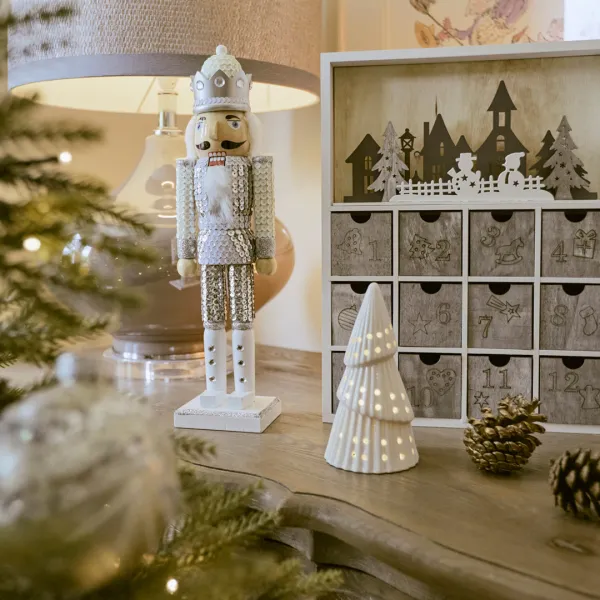 Set of 2 Battery Operated Trees - Multi