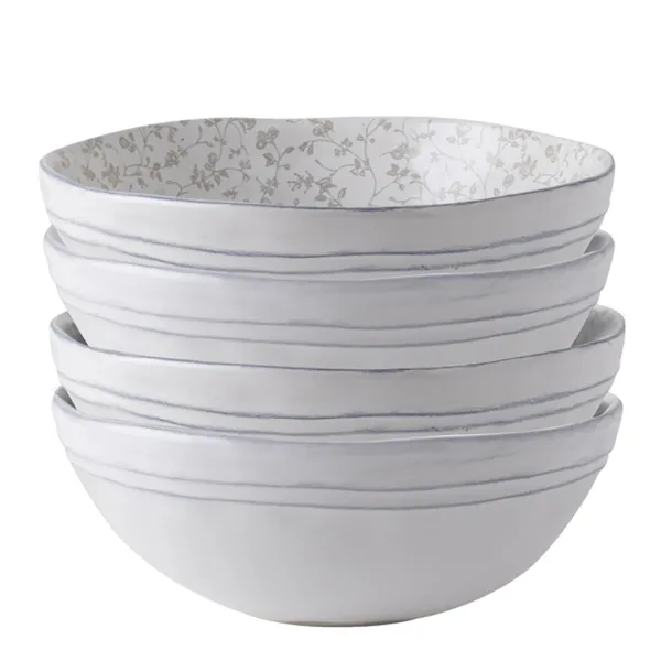 Set of Artisan Collectable Cereal Bowls 16cm - Multi
