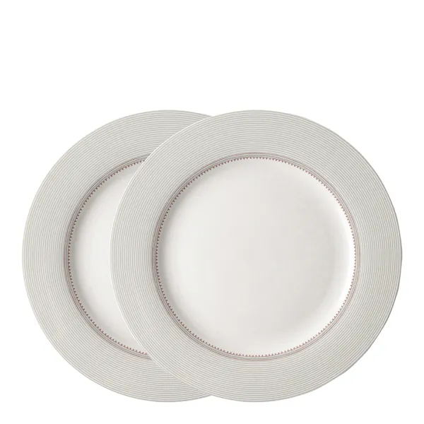 Set of Wild Clematis Collectables Dinner Plates 26cm - Multi