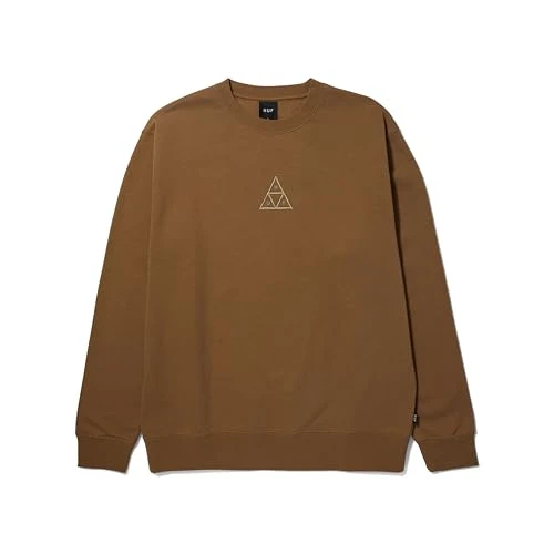 Set Triple Triangle Crewneck Sweatshirt, Camel, Large