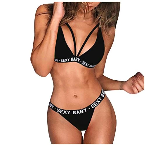 Sexy Lingerie for Women Naughty Plus Size Stockings Sale Clearance Deep V Bikini Tights Suspenders Valentines Dinosaur Pyjamas Women Lingerie Nightwear Set Comfy Pyjamas Sale Clearance Black