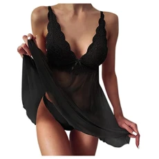Sexy Lingerie for Women Sets Naughty Plus Size Travel Warehouse Clearance Uk Leather Nightdress Embroidery Christmas Fleece Pyjamas Women Sexy Lingerie Nightwear for Women Lingerie Floral Lace Black