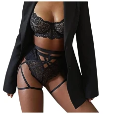 Sexy Lingerie for Women Sets, Sexy Outfits Women Uk Sexy Lace Lingerie Set Stockings Lingerie Suspenders Bra and Thong Set Lingerie Set with Suspenders and Stockings(Black,M) Sexy Lingerie for Women Sets, Sexy Outfits Women Uk Sexy Lace Lingerie Set Stockings Lingerie Suspenders Bra and Thong Set Lingerie Set with Suspenders and Stockings(Black,M)