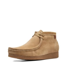 Shacre Wallabee Boot, mens Chukka, Dark Sand Suede, 8 UK (42 EU) Shacre Wallabee Boot, mens Chukka, Dark Sand Suede, 8 UK (42 EU)