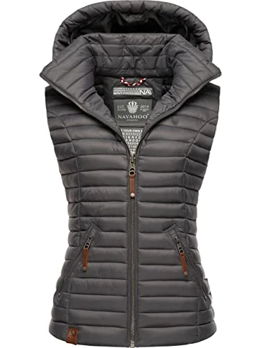 Shadaa Ladies’ Between-Seasons Quilted Vest Anthracite XS