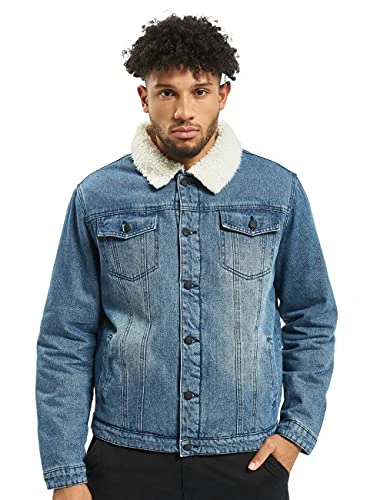 Sherpa Denimjacke Men, Denim Blue, S