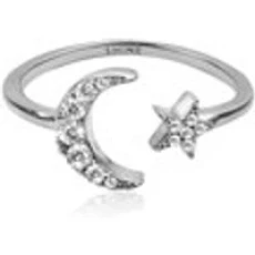 Shine Silver Interstellar Adjustable Ring - Silver