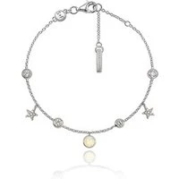 Shine Silver Opal Bracelet - Silver