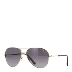 Shiny Rose Gold Mens Sunglasses