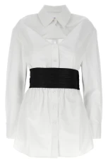 Shirt dress White Size