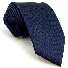 Shlax&Wing Skinny Ties Mens Slim Necktie Solid Wedding Silk, Blue, Classic 58 inch