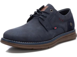 Shoe Lace closure for Men, Colour: Brown, Size: 41, navy, 7 UK