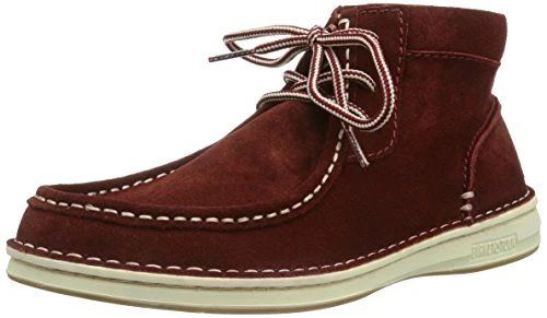 Shoes Pasadena High Women's Derby Lace-Up Shoes, Red Dark Red, 5 UK