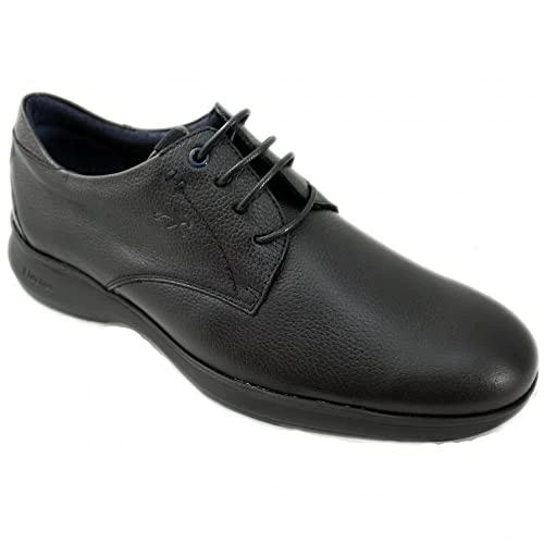 Shoes Smooth Elegant Flowers M-F1330 Black, Black/White, 10 UK