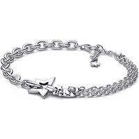 Shooting Star Double Chain Bracelet - 16cm