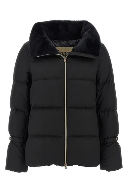 Short down jacket - Black