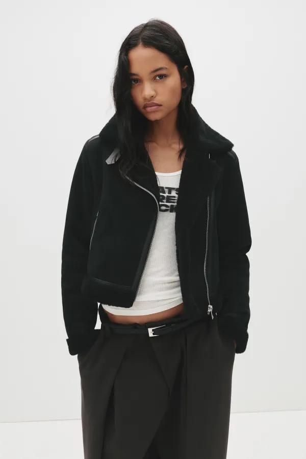 Short Reversible Jacket - Black