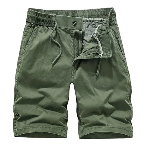 Shorts Men's Trousers, Casual Comfortable Cargo Shorts, Outdoor Fashion, Five Points Casual Shorts M