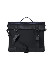 Shoulder Bag for Men and Women Lightweight Work Travel Business Laptop Messenger Bag with Shoulder Strap, Black, Size- One Size