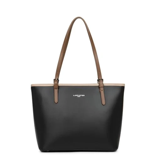Shoulder Tote Bag - Black - One Size