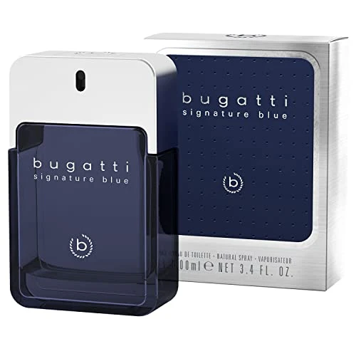 Signature Blue Perfume for Men, 100 ml, Fresh eau de Toilette with Fresh Fragrance, Men's Perfume for All Ages, for Any Occasion and Occasion, Elegant, Sporty, Aromatic