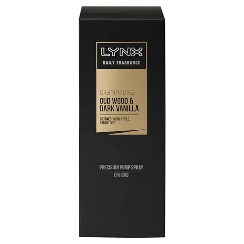 Signature Oud Wood & Dark Vanilla Daily Fragrance gives you a memorable touch style-refining pump spray 100 ml