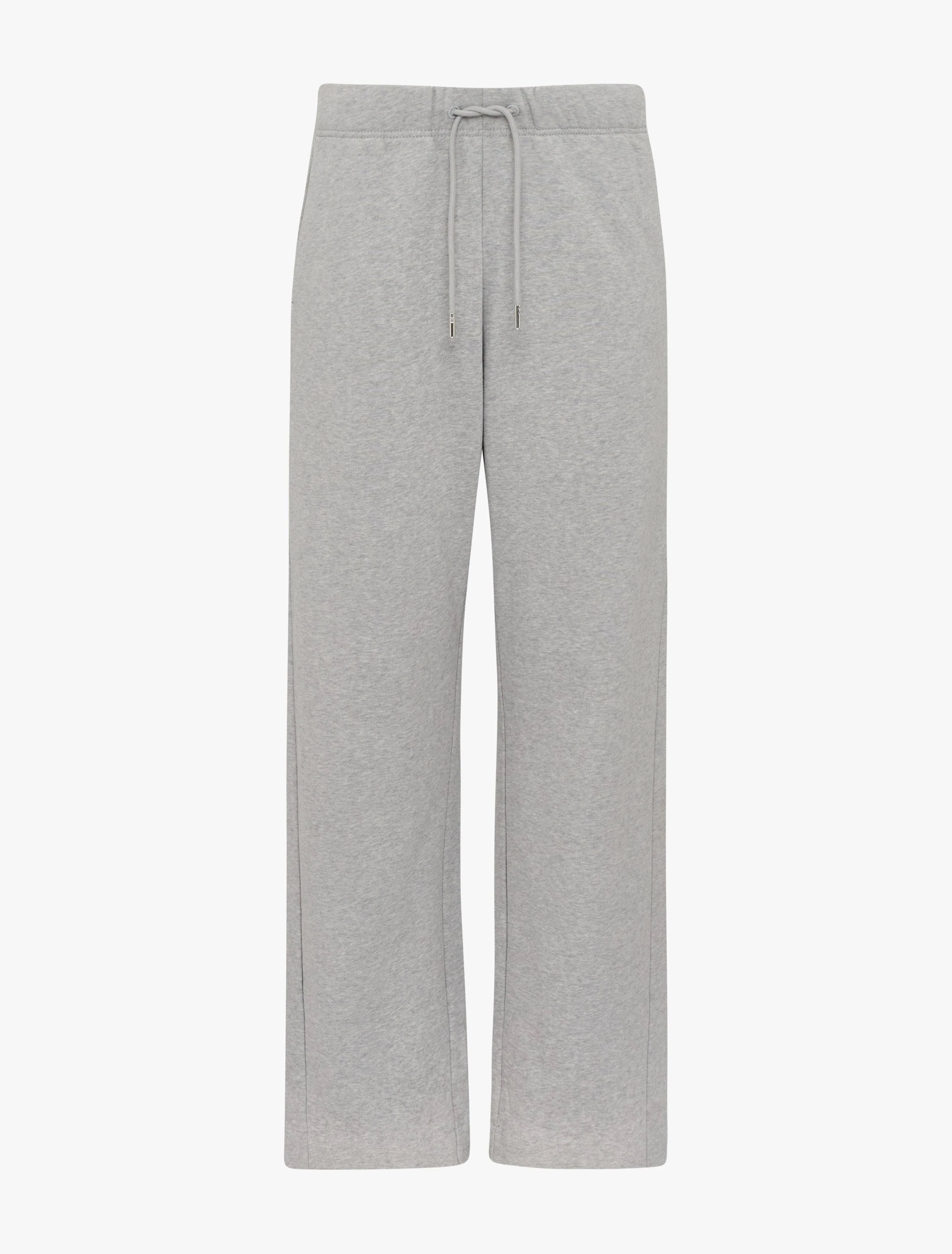 Signature Straight Leg Sweatpant in Grey Marl