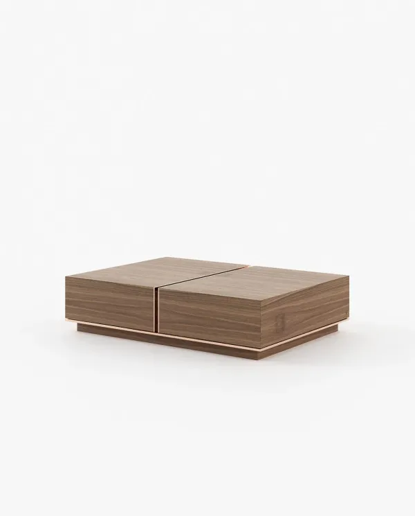 SILA Coffee Table Walnut Veneer Matte