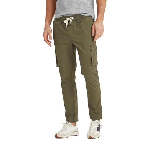 Silas Mens Trousers. These Mens Cargo Trousers Have Multiple Pockets to Store Your Valuables. Pair w