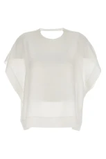 Silk bloshirt White Size