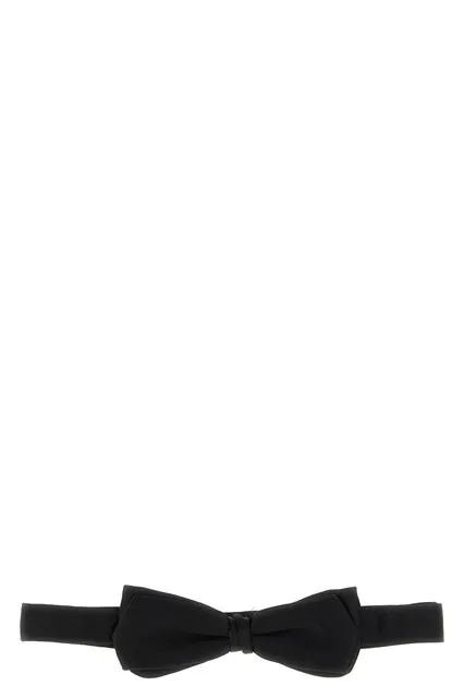 Silk bow tie - Black