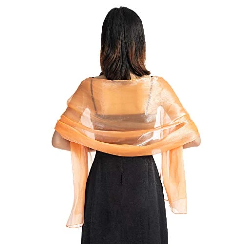 Silk Scarf Women's Colour Party Dress Women Wrap Women Scarf Shawl Wedding Evening Solid Shawl Accessories Scarf Men Muslin Scarf Women, l, One Size