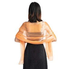 Silk Scarf Women's Colour Party Dress Women Wrap Women Scarf Shawl Wedding Evening Solid Shawl Accessories Scarf Men Muslin Scarf Women, l, One Size