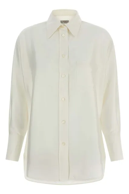 Silk shirt - White