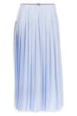 Silk skirt Light Blue Size