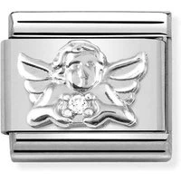 Silver Angel Charm