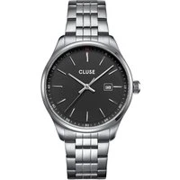 Silver Antheor Watch Steel Black - Silver