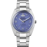 Silver + Blue Penning Watch - Silver